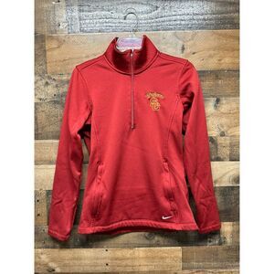 Nike Golf Women's USC Trojans 1/2 Zip Pullover Jacket Size Small‎